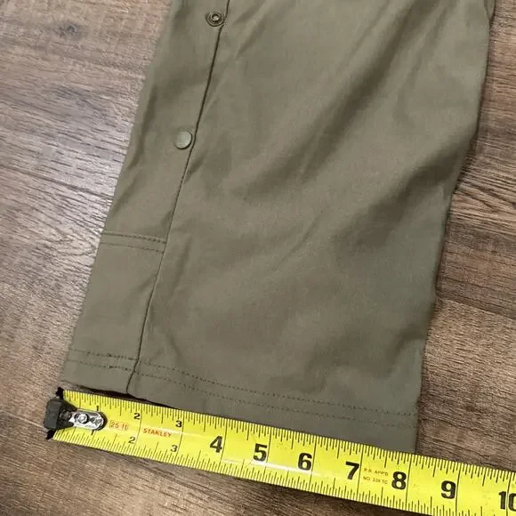 Prana Zion II Pants Mens 28x30 Green Khaki Relaxed Straight Stretch Hiking 2 - Picture 11 of 12